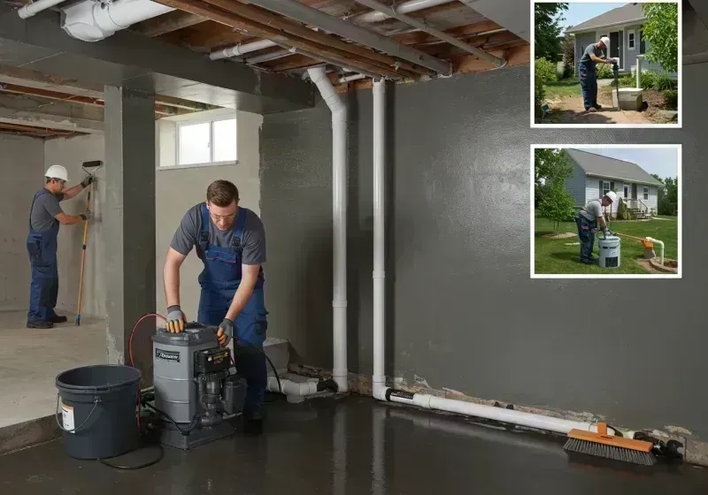 Basement Waterproofing and Flood Prevention process in Noel, MO